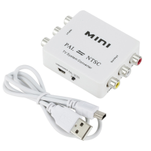 Mini PAL NTSC Bi-Direction TV-systeem Converter Switcher