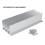 8Pcs Rain Gutter Gutter Splash Guards for House Roof Corner Diverter 5