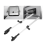 RV 310‑435mm Window Support Rod Telescopic Aluminium Alloy 7