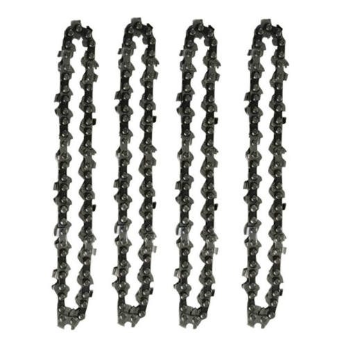 Corrente de serra elétrica mini com guia de 4 polegadas, passo 1/4 LP, 28 elos 2