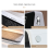 Alarm Clock with Wireless Charging and Lights for Bedroom, Bedside 7