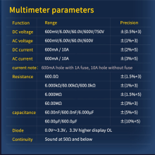 DSO3D12 3.2 In Desktop Digital Oscilloscope 120M Generator 3 in1 120M