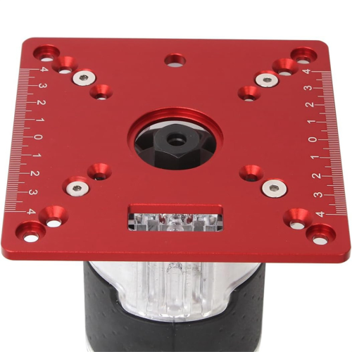 Router Table Insert Plate,Square Woodworking Bench Router Flip Plate 2