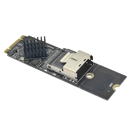 M.2 NVME till SFF-8087 SATA3.0 Mini-SAS/hårddiskadapterkort