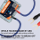 Monitoramento de bateria Bluetooth sem fio de 12V BM6 3