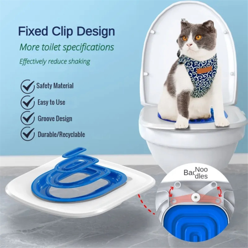 Plastic kattenbaktrainingsset, herbruikbare kattenbakmat voor puppy's, C 1