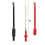 2Pcs/Set 4mm Wire Piercing Clip 10A Automotive Test Lead Kit 2