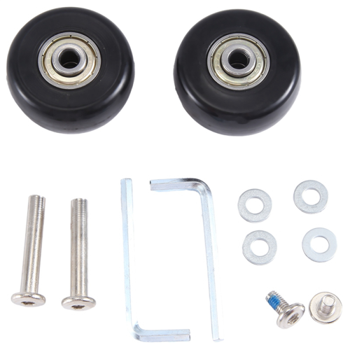 55x18mm set med 2 reservhjul för resväska 2