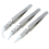 Reverse Tweezers Ceramic Tweezers Set - High-Temperature 3