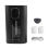 Dispenser per collutorio per bagno, 18,26 oz (540 ml) con bicchieri, nero 1