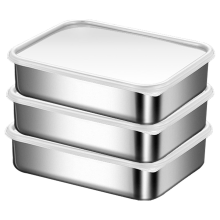 RVS containers voor voedselopslag, voedselopslag bento box