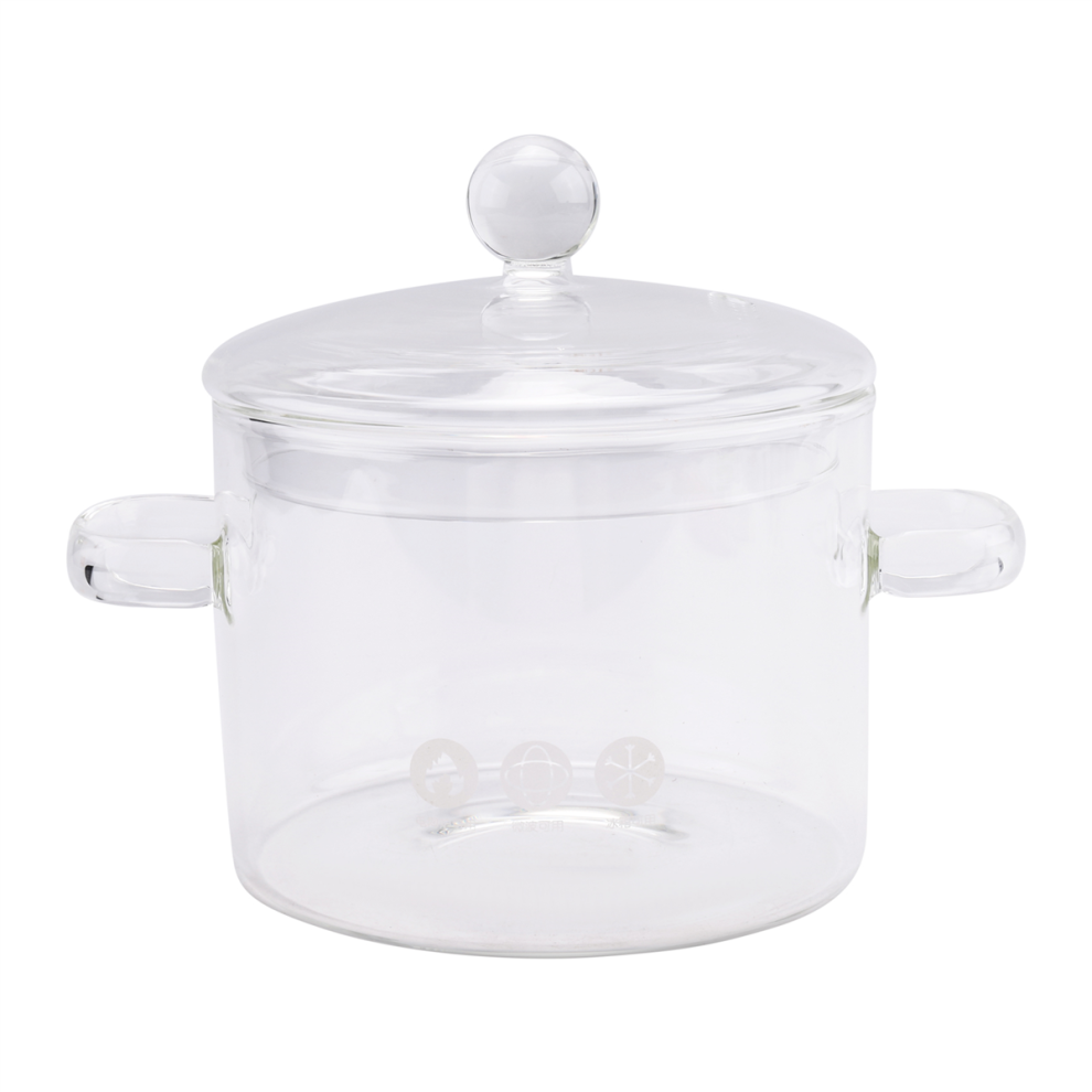 Glass Saucepan with Cover,Stovetop Cooking Pot 1400ML-image-OPC-PHZ9M6W-NEW