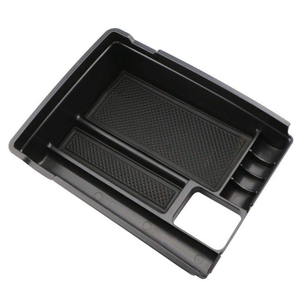 For Car Center Console Organizer Armrest Storage Tray - Black 4853934814962
