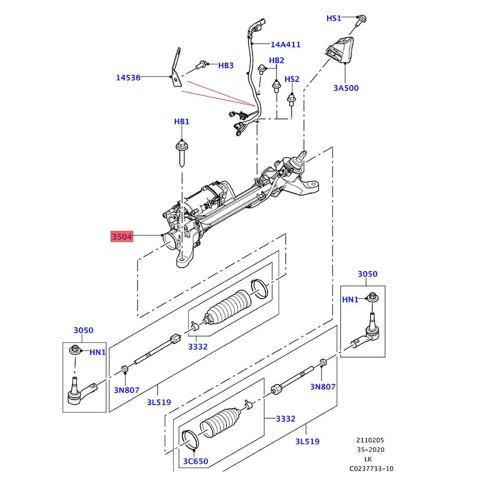 7806040564 Cinghia della cremagine elettrica per lo sterzo 1