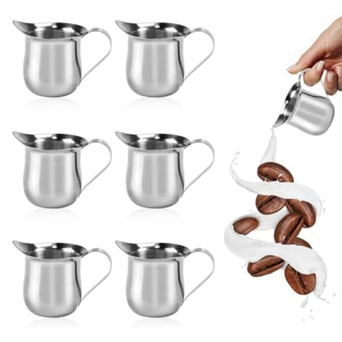 Conjunto de 6 Mini Cremeiras Bell de 90ml/3oz