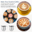 Conjunto de 6 Mini Cremeiras Bell de 90ml/3oz 5