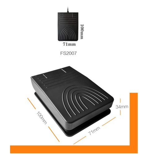 Interruttore a pedale USB per tastiera Pedale USB per PC Computer Ufficio 1