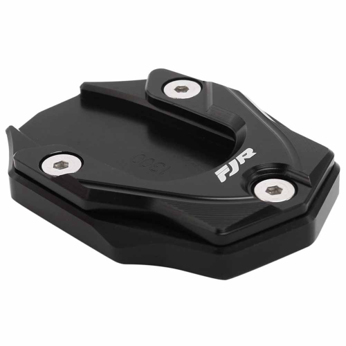 Almohadilla negra para pata de cabra de motocicleta