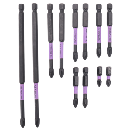 D1 Bits Antideslizantes e à Prova de Choques com Bits de Chave de Fenda (Conjunto de 2) 2