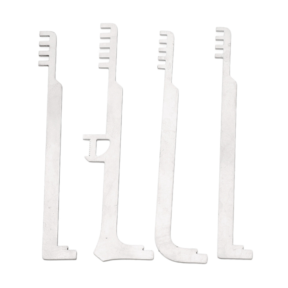 4Pcs Comb Picks Comb Lock Picks Teeth Tools Pick Combs For Repair 4853934820819