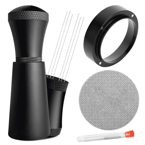 WDT Tools Espresso Puck Screen - 54mm Dosing Funnel & Needles
