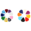 B 30Pcs Guitar Picks Plectrums Celluloid Guitar Picks 5