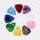 B 30Pcs Guitar Picks Plectrums Celluloid Guitar Picks 3