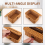 Rattan Rectangular Tissue Box Cover - Boho Decorative 7