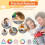 60 stuks kalmerende strips, sensorische stickers tegen angst, ademstrips 2