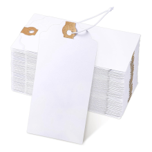 120er-Pack Etiketten mit Gummiband, 4,76 x 2,36 Zoll (12,1 x 6 cm)