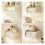 Bathroom Paper Towel Organizer Large Roll Wall Mount Holder A 5