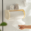 Bathroom Paper Towel Organizer Large Roll Wall Mount Holder A 4