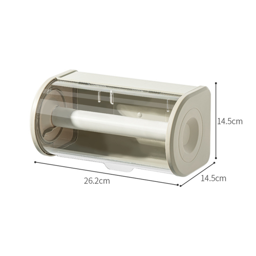 Bathroom Paper Towel Organizer Large Roll Wall Mount Holder A 1