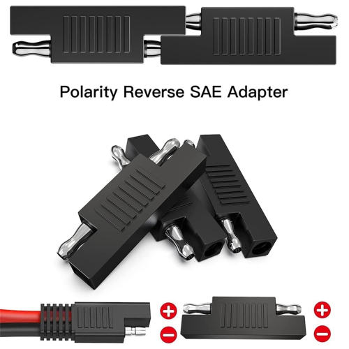SAE-kontakt för solpanelbatteriladdare – 5-pack 2