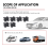Conjunto de 6 espaçadores para molas helicoidais de carros, para elevação de molas de 1 a 1,5 polegadas. 2