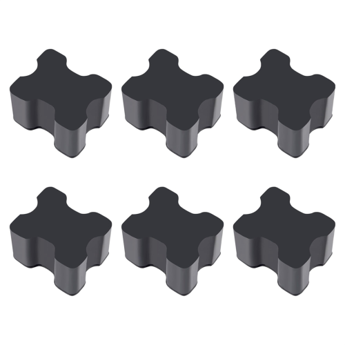 Conjunto de 6 espaçadores para molas helicoidais de carros, para elevação de molas de 1 a 1,5 polegadas.