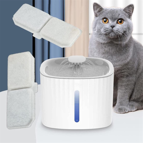 10PCS Cat Water Fountain Filter Pet Water Fountain Filter Elements 2