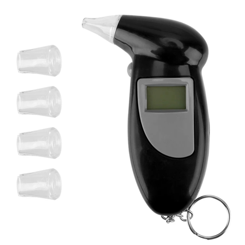 Portable Breath Alcohol Tester Handheld Breathalyzer Alcotest Test