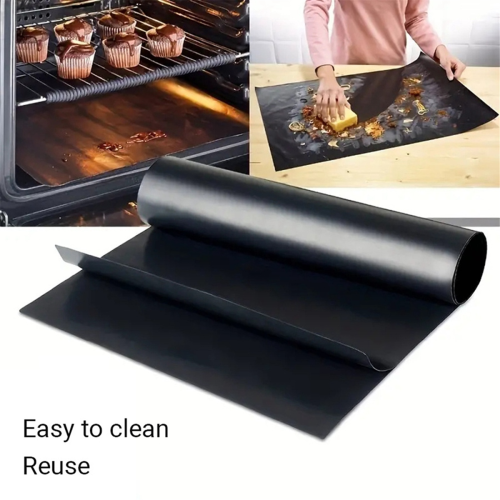 40cm x 60cm Reusable Non-stick BBQ Grill Mat Barbecue Baking Liners 2