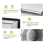 Grille de ventilation 100 mm en acier inoxydable 2