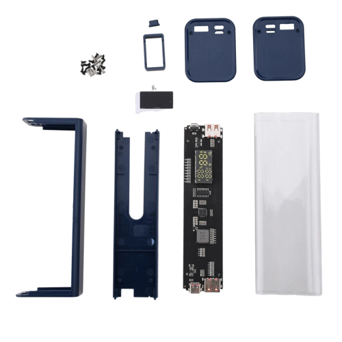 Rechargeable Battery Sets Main Board and Case 18650 Li Ion Blue 2