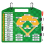Tableau magnétique d'alignement de baseball, tableau effaçable à sec, pour l'entraînement 1