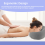 Cuscino ergonomico in memory foam per sdraiarsi - salone di bellezza, grigio 5