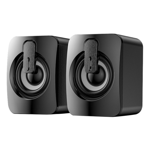 Computerluidsprekers USB 3,5 mm PC-geluidsbox HIFI-stereomicrofoon 2