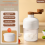 Ice Maker Manual Ice Crusher,Snow Cone Machine Household 3
