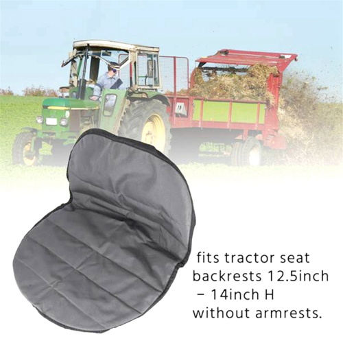 Funda universal acolchada para asiento de tractor cortacésped 1