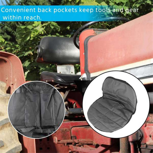 Funda universal acolchada para asiento de tractor cortacésped 2