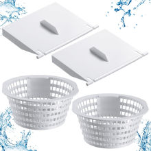 Skimmer Replacement Weir Door Flap and 8928 Pool Skimmer Basket