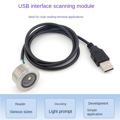 GM861 Interface USB Leitor de Código de Barras 1D/2D e Código QR 2