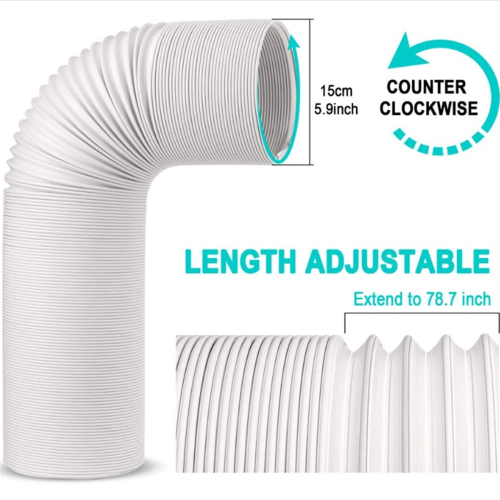 Airconditioningslang, draagbare uitlaatventilatieslang 2